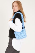 Yvette Chunky Knitted Shoulder Bag - Image 4